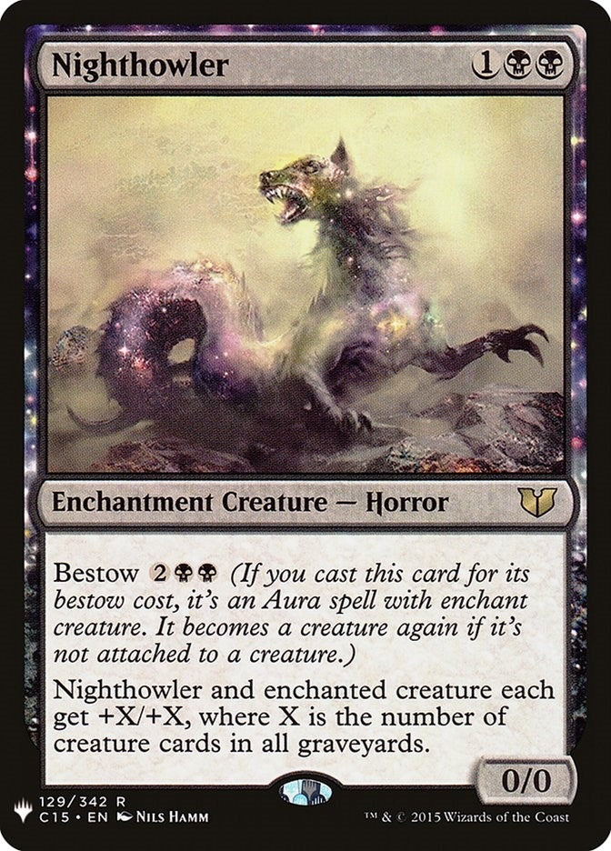 Image for Nighthowler (129/342) [The List Reprints] - Magic: The Gathering