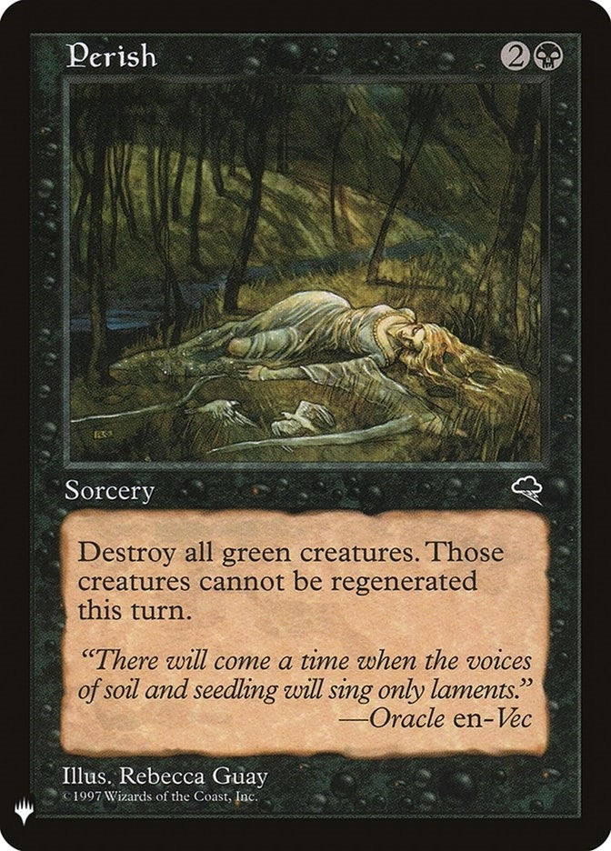 Image for Perish [The List Reprints] - Magic: The Gathering