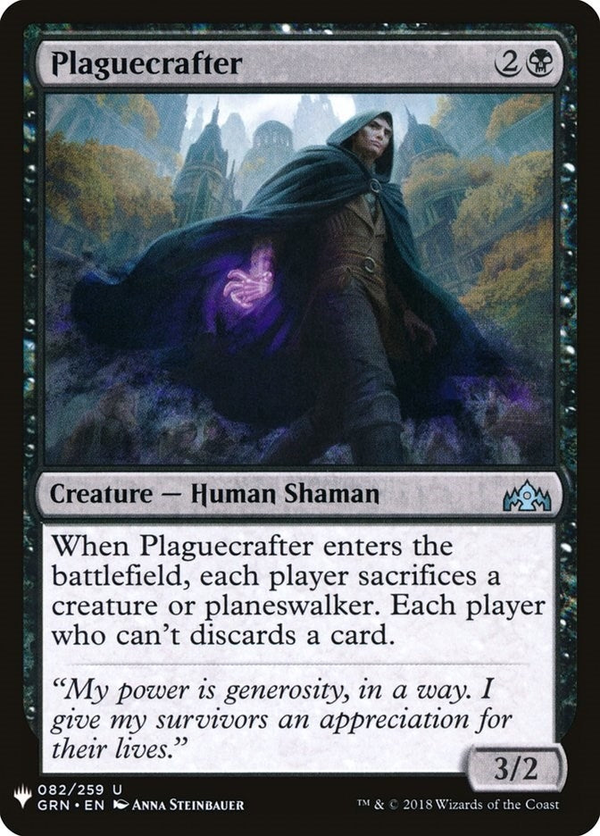 Image for Plaguecrafter (82) [The List Reprints] - Magic: The Gathering