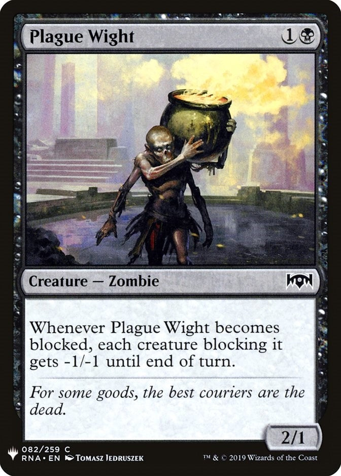 Image for Plague Wight (82) [The List Reprints] - Magic: The Gathering
