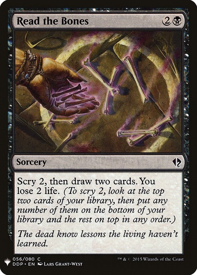 Image for Read the Bones (56) [The List Reprints] - Magic: The Gathering