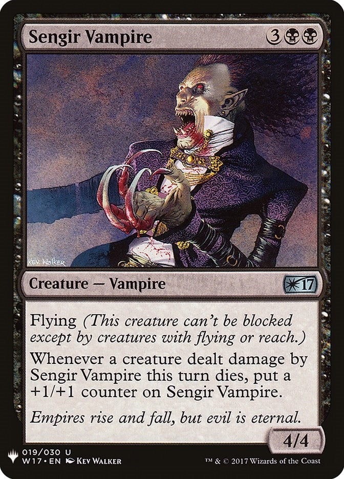 Sengir Vampire (19) [The List Reprints]