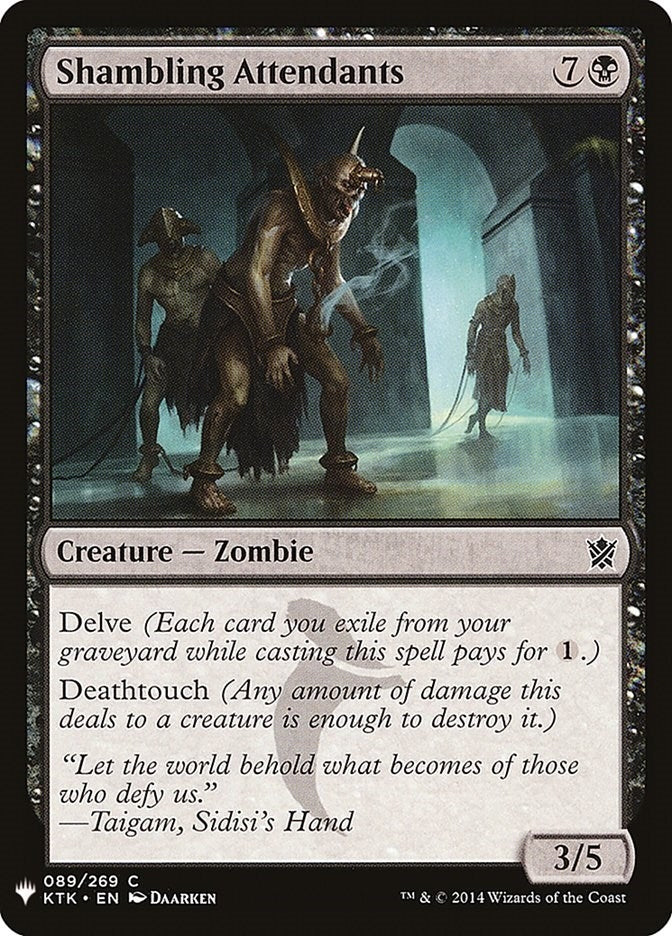 Image for Shambling Attendants (89) [The List Reprints] - Magic: The Gathering