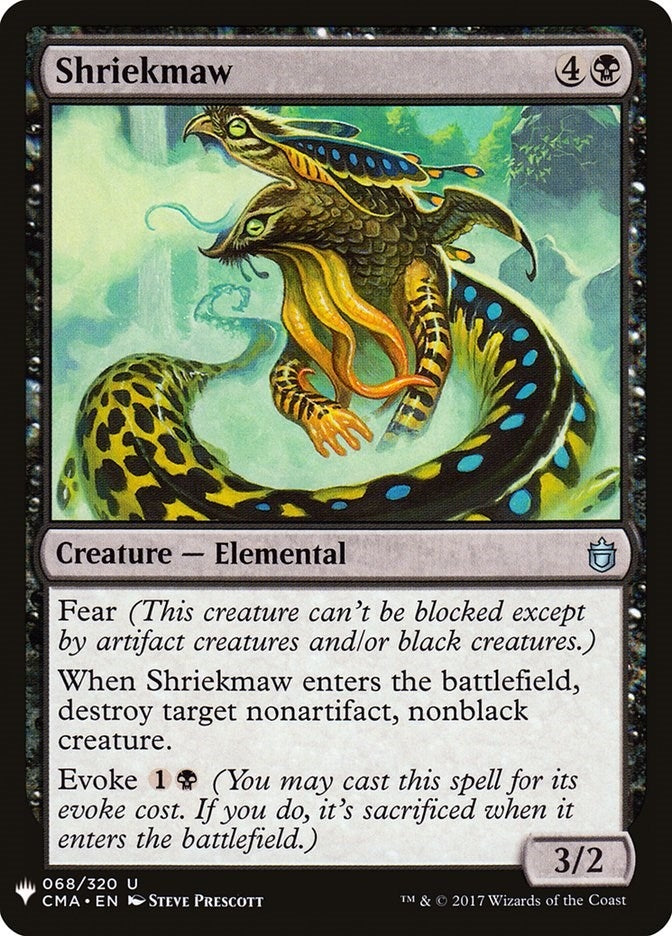 Image for Shriekmaw (68) [The List Reprints] - Magic: The Gathering
