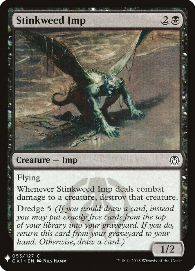 Image for Stinkweed Imp (53) [The List Reprints] - Magic: The Gathering