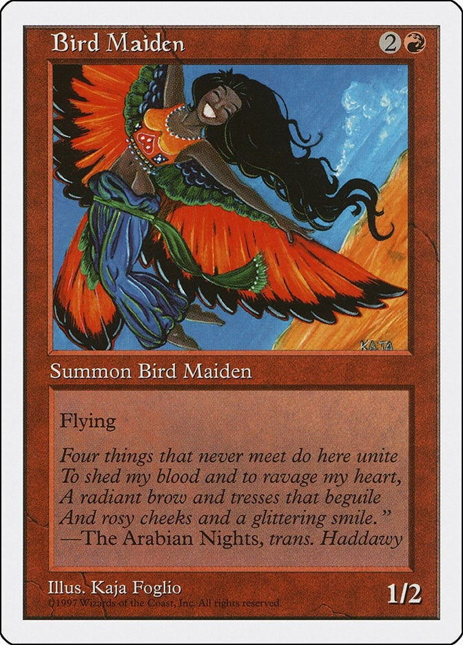 Image for Bird Maiden [Fifth Edition] - Magic: The Gathering
