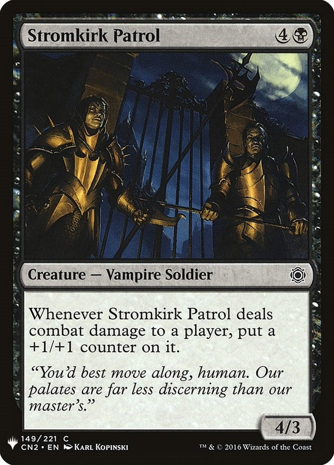 Image for Stromkirk Patrol (149) [The List Reprints] - Magic: The Gathering