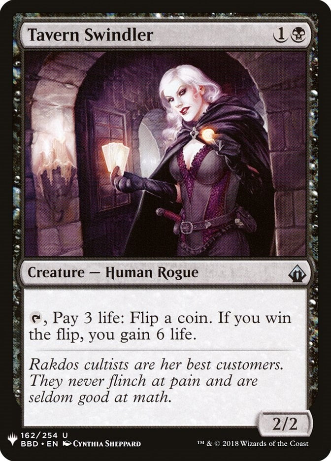 Image for Tavern Swindler (162) [The List Reprints] - Magic: The Gathering