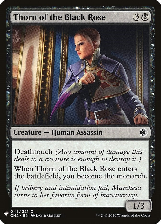 Image for Thorn of the Black Rose (48) [The List Reprints] - Magic: The Gathering