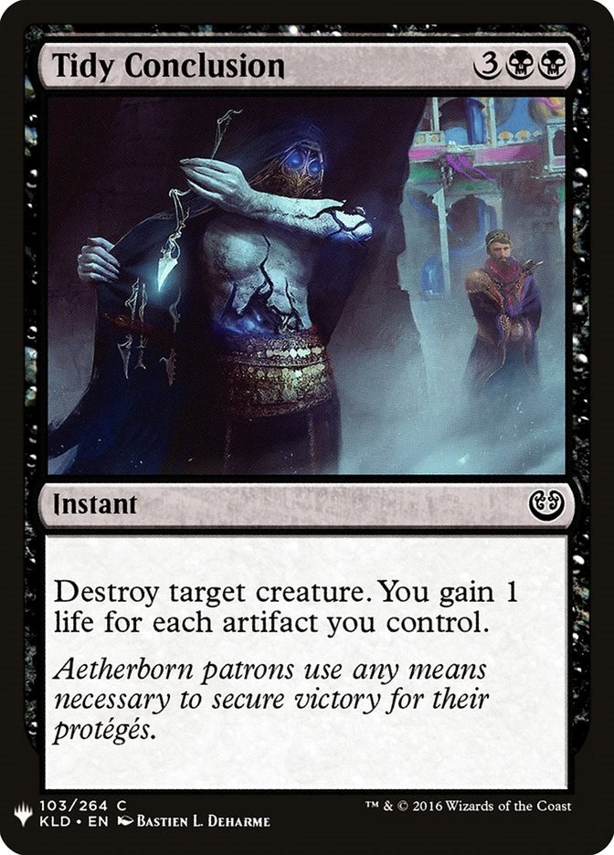 Image for Tidy Conclusion (103) [The List Reprints] - Magic: The Gathering