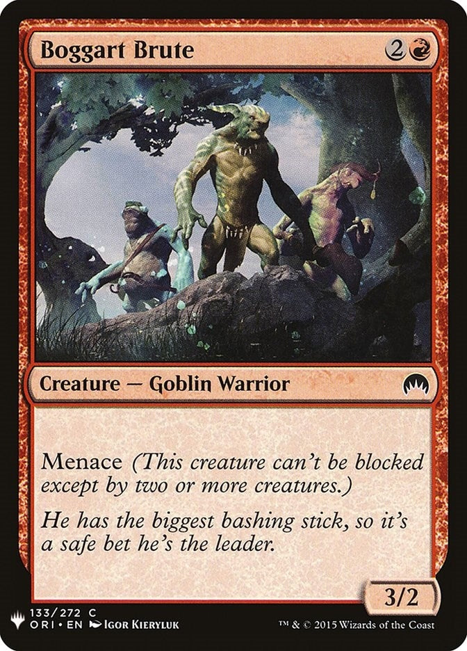 Boggart Brute (133) [The List Reprints]