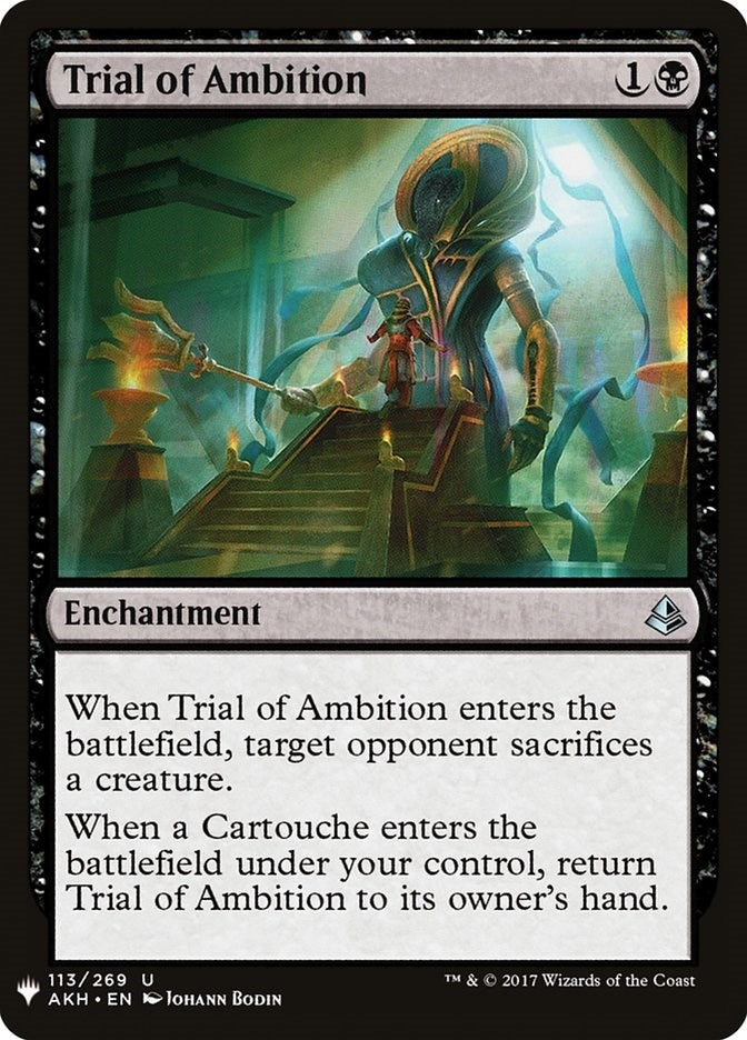 Image for Trial of Ambition (113) [The List Reprints] - Magic: The Gathering