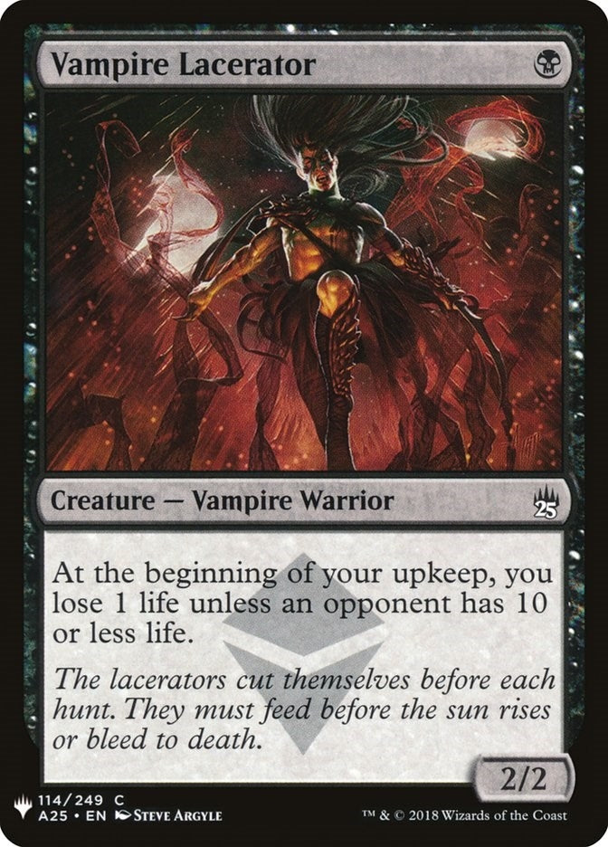 Image for Vampire Lacerator (114) [The List Reprints] - Magic: The Gathering