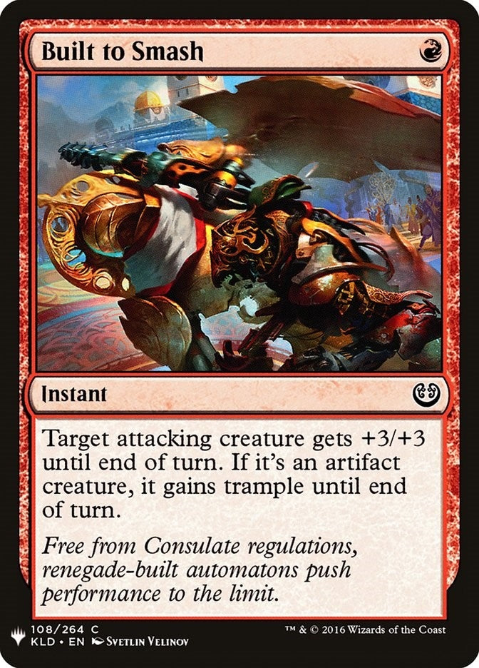Image for Built to Smash (108) [The List Reprints] - Magic: The Gathering