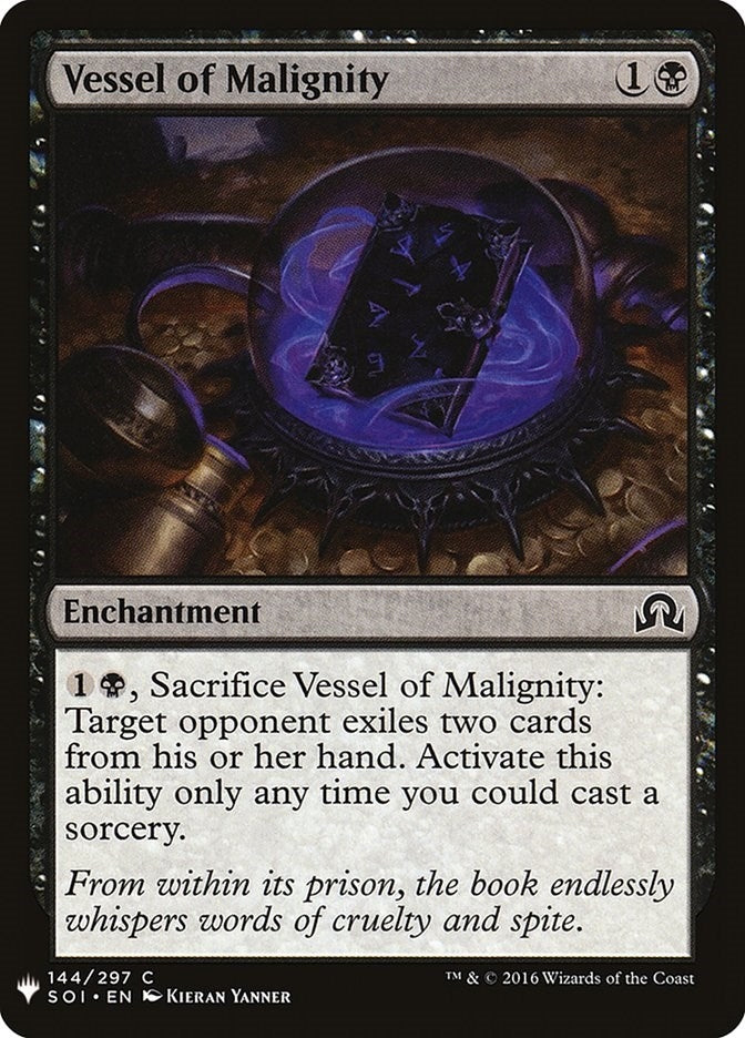 Image for Vessel of Malignity (144) [The List Reprints] - Magic: The Gathering