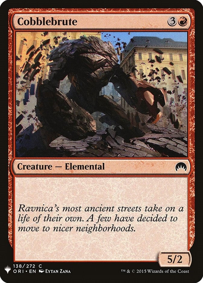 Image for Cobblebrute (138) [The List Reprints] - Magic: The Gathering