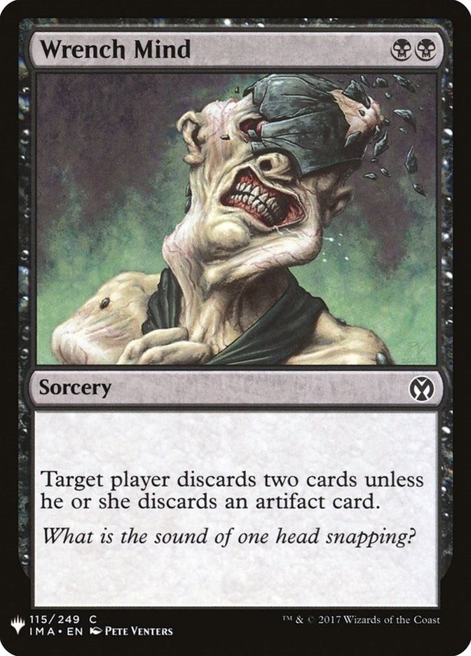 Image for Wrench Mind (115) [The List Reprints] - Magic: The Gathering