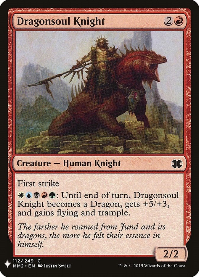 Dragonsoul Knight (112) [The List Reprints]