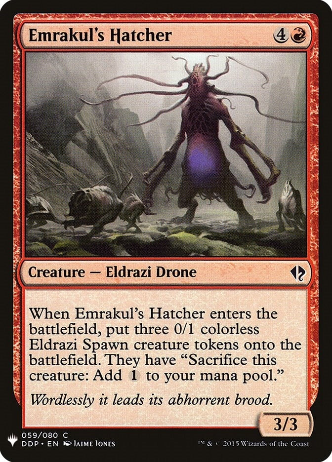 Image for Emrakul's Hatcher (59) [The List Reprints] - Magic: The Gathering