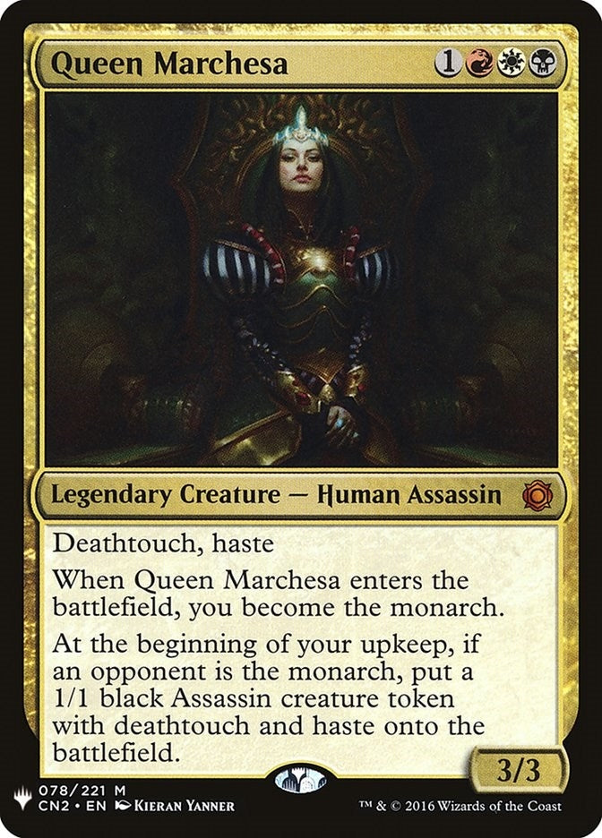 Image for Queen Marchesa (78) [The List Reprints] - Magic: The Gathering