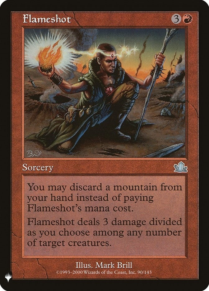 Image for Flameshot (90) [The List Reprints] - Magic: The Gathering