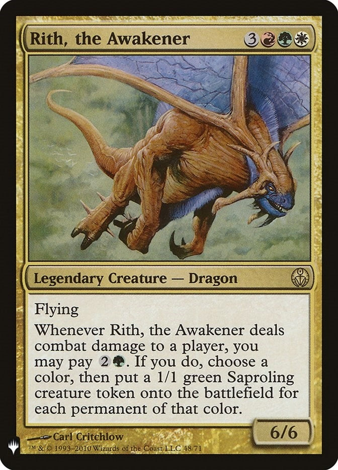 Image for Rith, the Awakener (48) [The List Reprints] - Magic: The Gathering