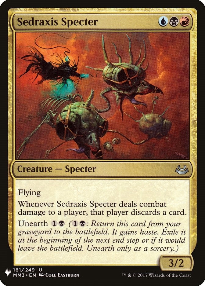 Image for Sedraxis Specter (181) [The List Reprints] - Magic: The Gathering