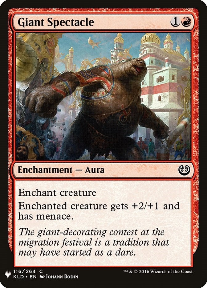 Image for Giant Spectacle (116) [The List Reprints] - Magic: The Gathering
