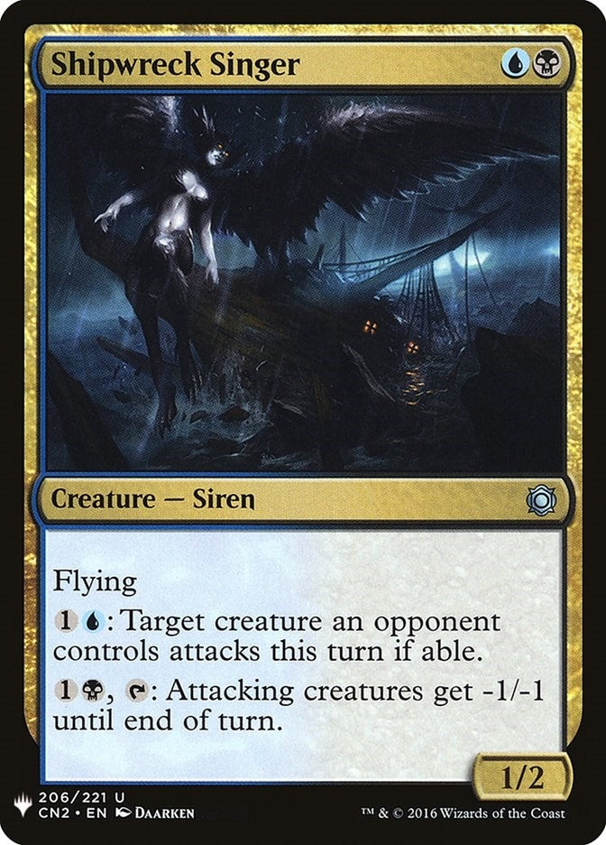 Image for Shipwreck Singer (206) [The List Reprints] - Magic: The Gathering