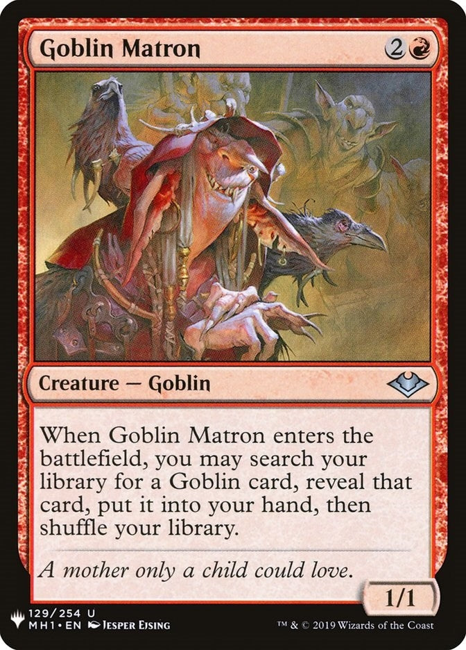 Image for Goblin Matron (MH1) (129) [The List Reprints] - Magic: The Gathering
