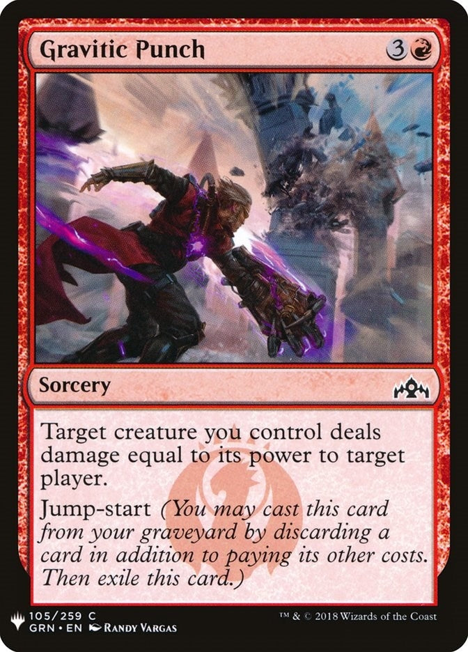 Image for Gravitic Punch (105) [The List Reprints] - Magic: The Gathering