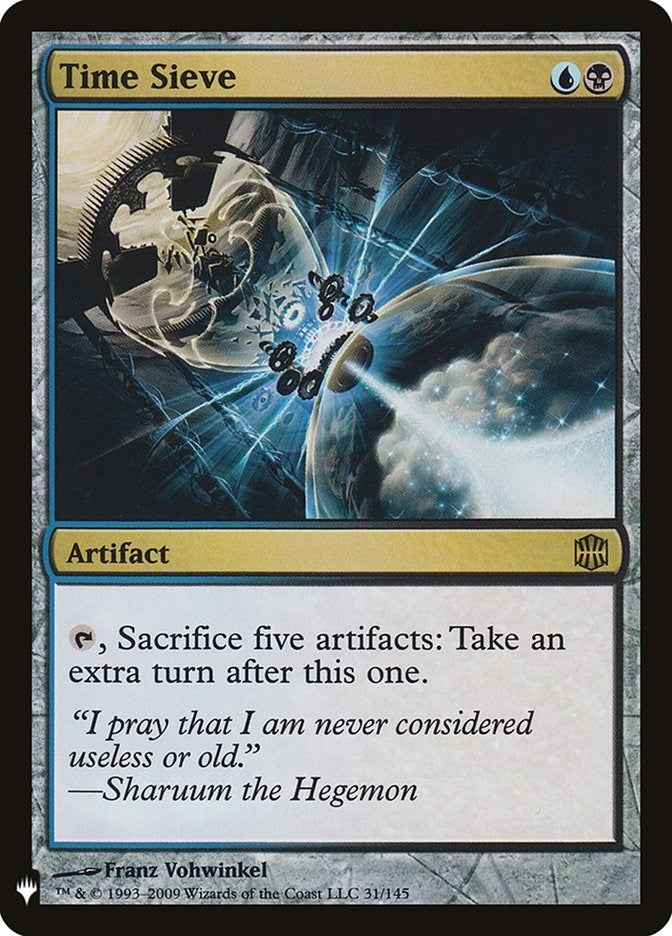 Image for Time Sieve (31) [The List Reprints] - Magic: The Gathering