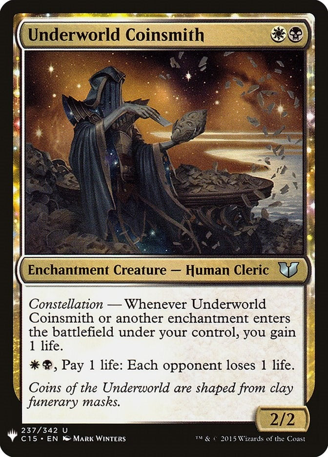Image for Underworld Coinsmith (237) [The List Reprints] - Magic: The Gathering