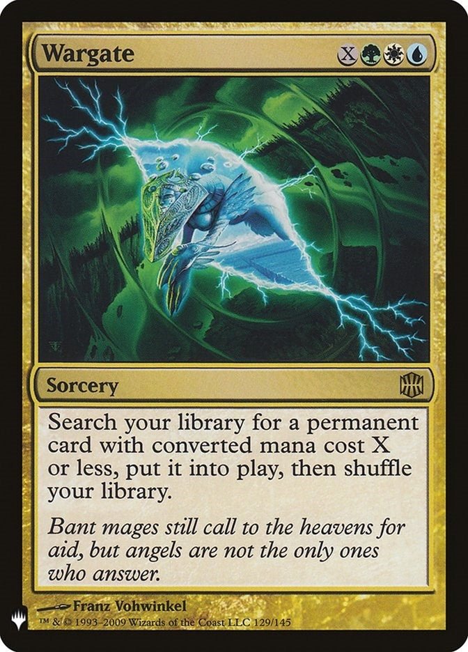 Image for Wargate (129) [The List Reprints] - Magic: The Gathering