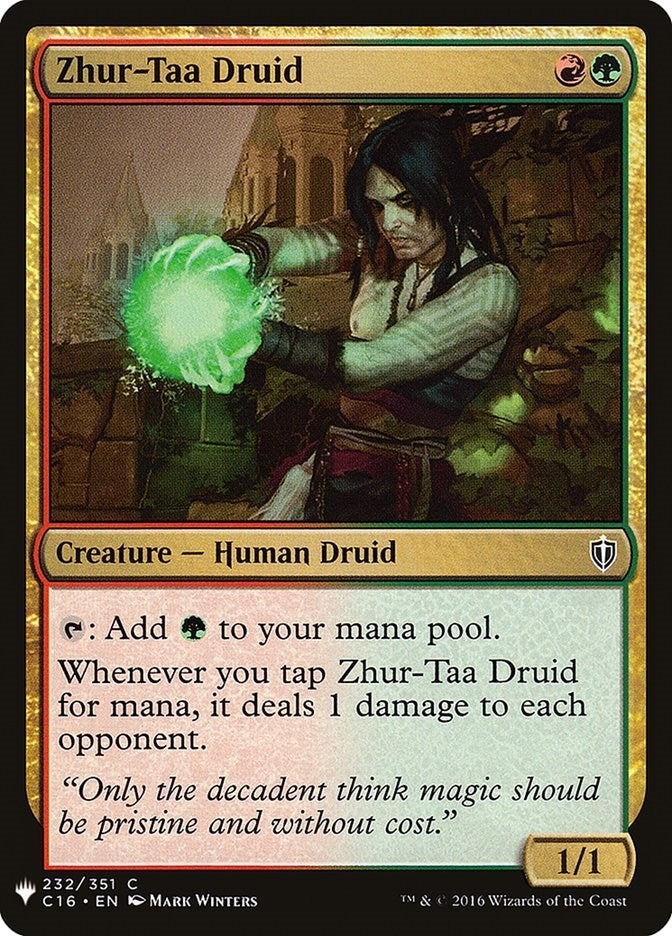 Image for Zhur-Taa Druid (232) [The List Reprints] - Magic: The Gathering