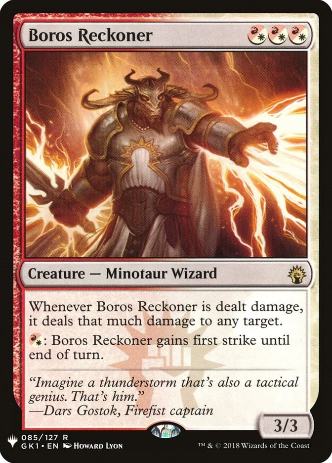 Image for Boros Reckoner (85) [The List Reprints] - Magic: The Gathering