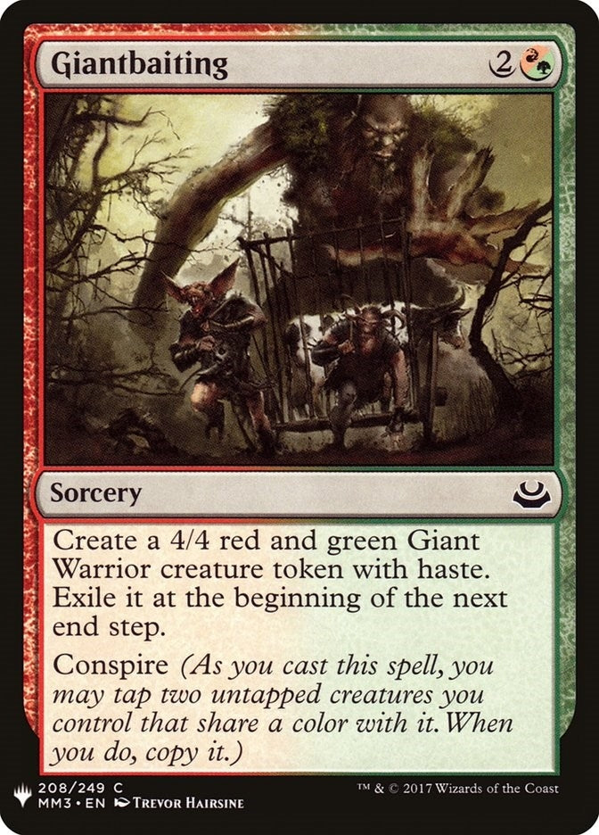 Image for Giantbaiting (208) [The List Reprints] - Magic: The Gathering