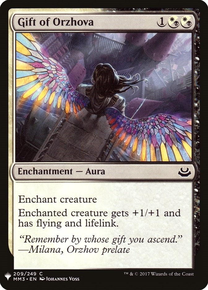 Image for Gift of Orzhova (209) [The List Reprints] - Magic: The Gathering