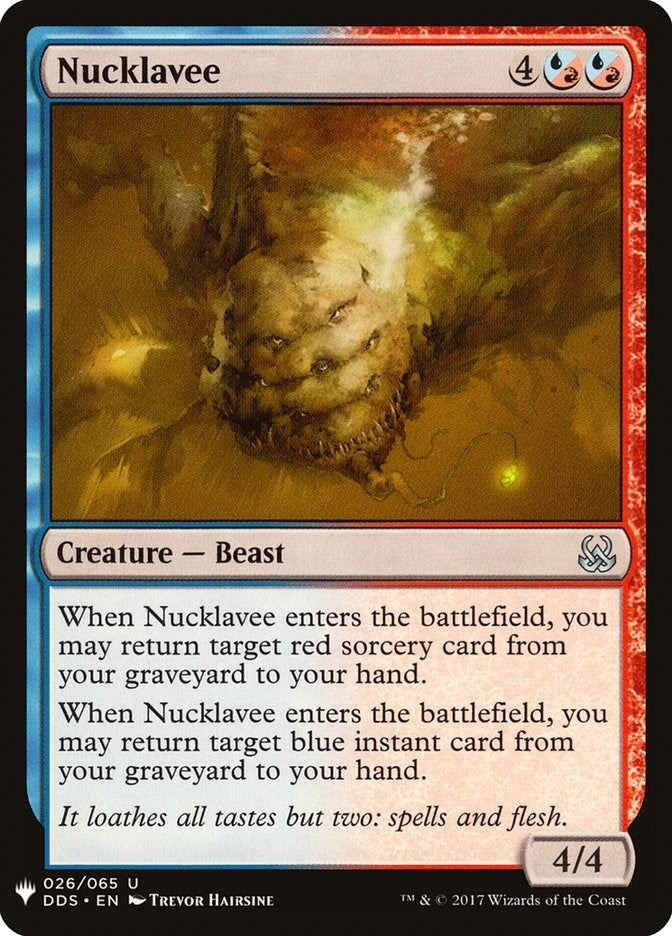 Image for Nucklavee (26) [The List Reprints] - Magic: The Gathering