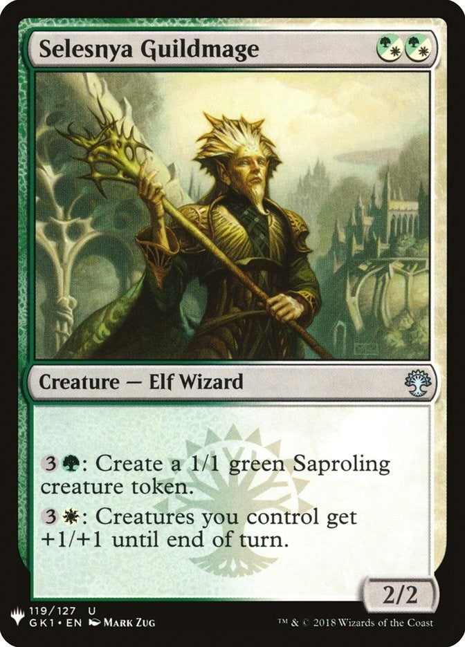 Image for Selesnya Guildmage (119) [The List Reprints] - Magic: The Gathering