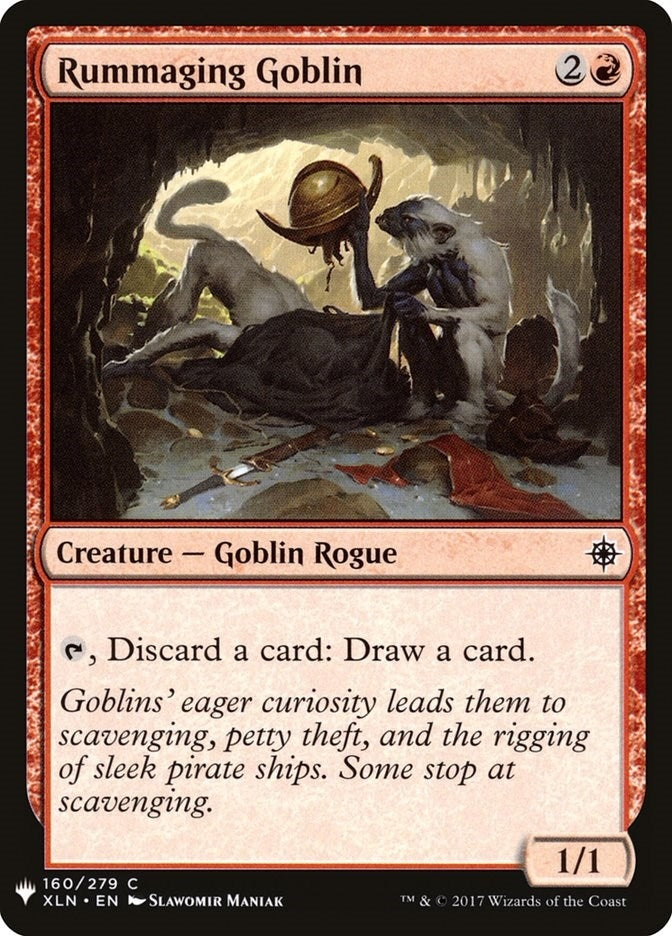 Image for Rummaging Goblin (160) [The List Reprints] - Magic: The Gathering