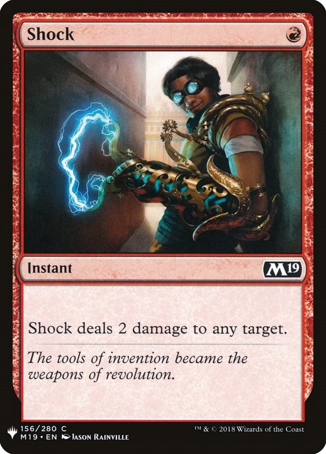 Image for Shock (156) [The List Reprints] - Magic: The Gathering