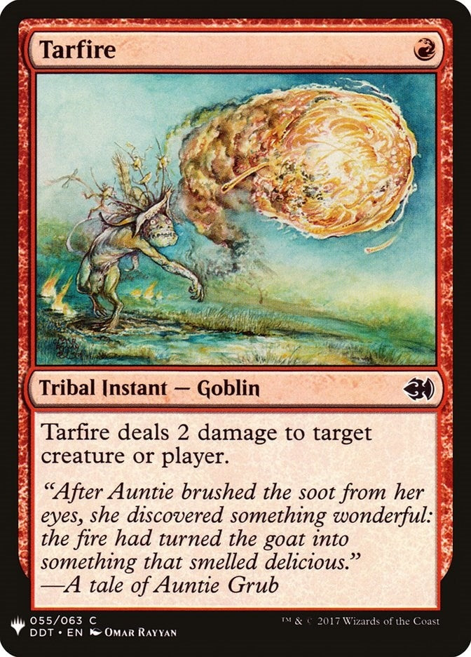 Image for Tarfire (55) [The List Reprints] - Magic: The Gathering