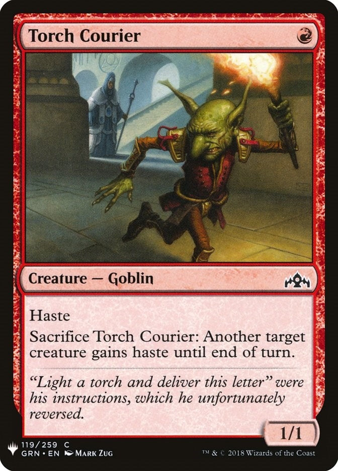 Image for Torch Courier (119) [The List Reprints] - Magic: The Gathering