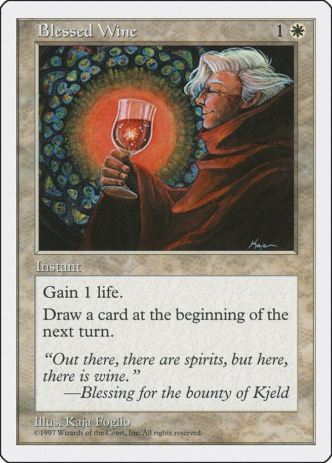 Image for Blessed Wine [Fifth Edition] - Magic: The Gathering