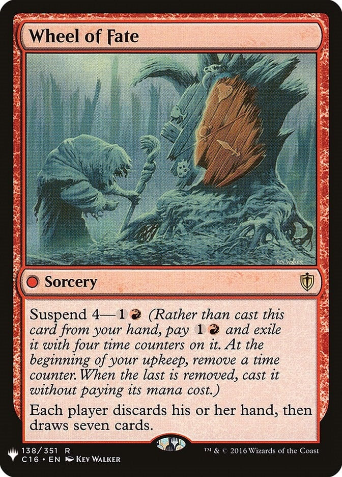 Image for Wheel of Fate (138) [The List Reprints] - Magic: The Gathering