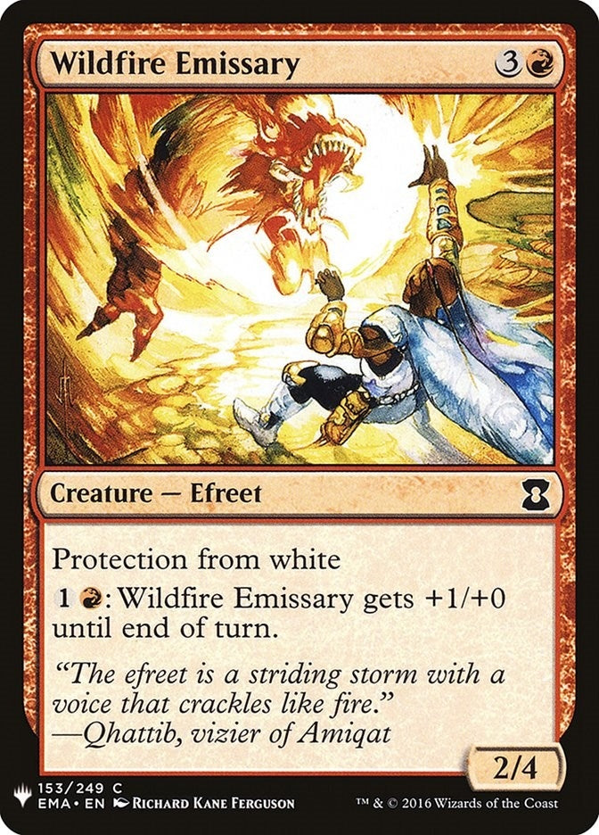 Image for Wildfire Emissary (153) [The List Reprints] - Magic: The Gathering