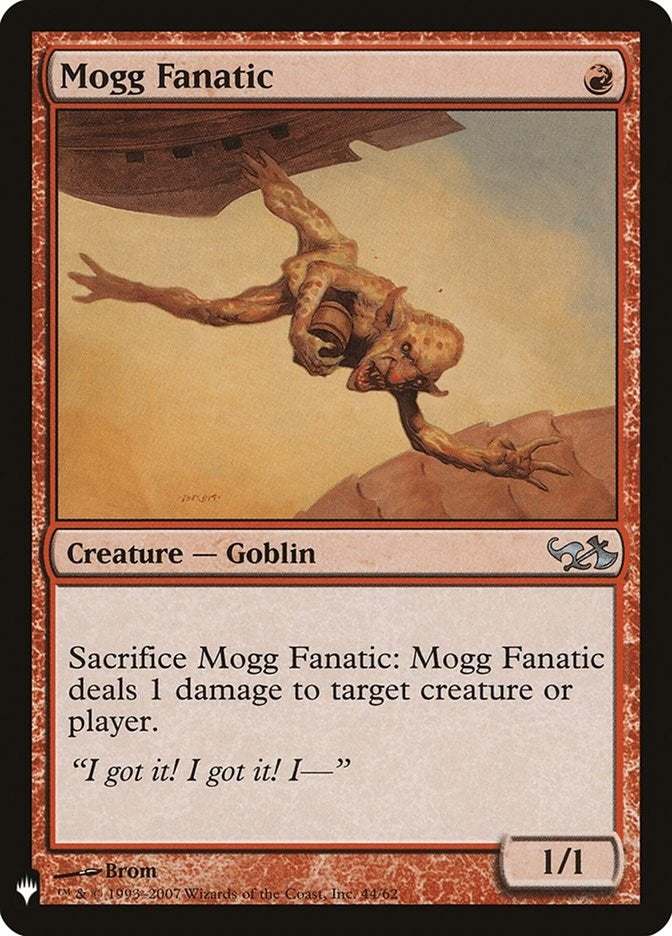 Image for Mogg Fanatic (44) [The List Reprints] - Magic: The Gathering