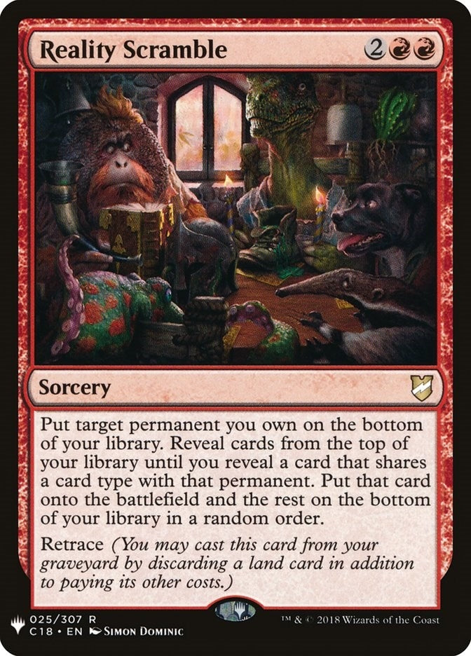 Image for Reality Scramble (25) [The List Reprints] - Magic: The Gathering