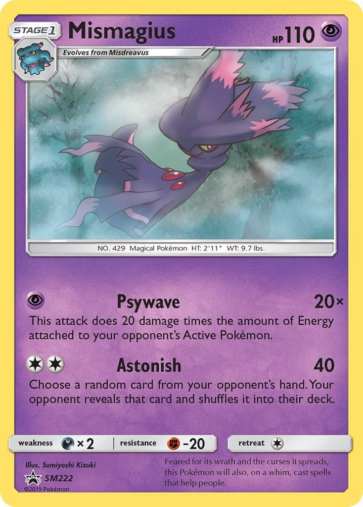 Image for Mismagius - SM222 (SM222) [SM Promos] - Pokemon